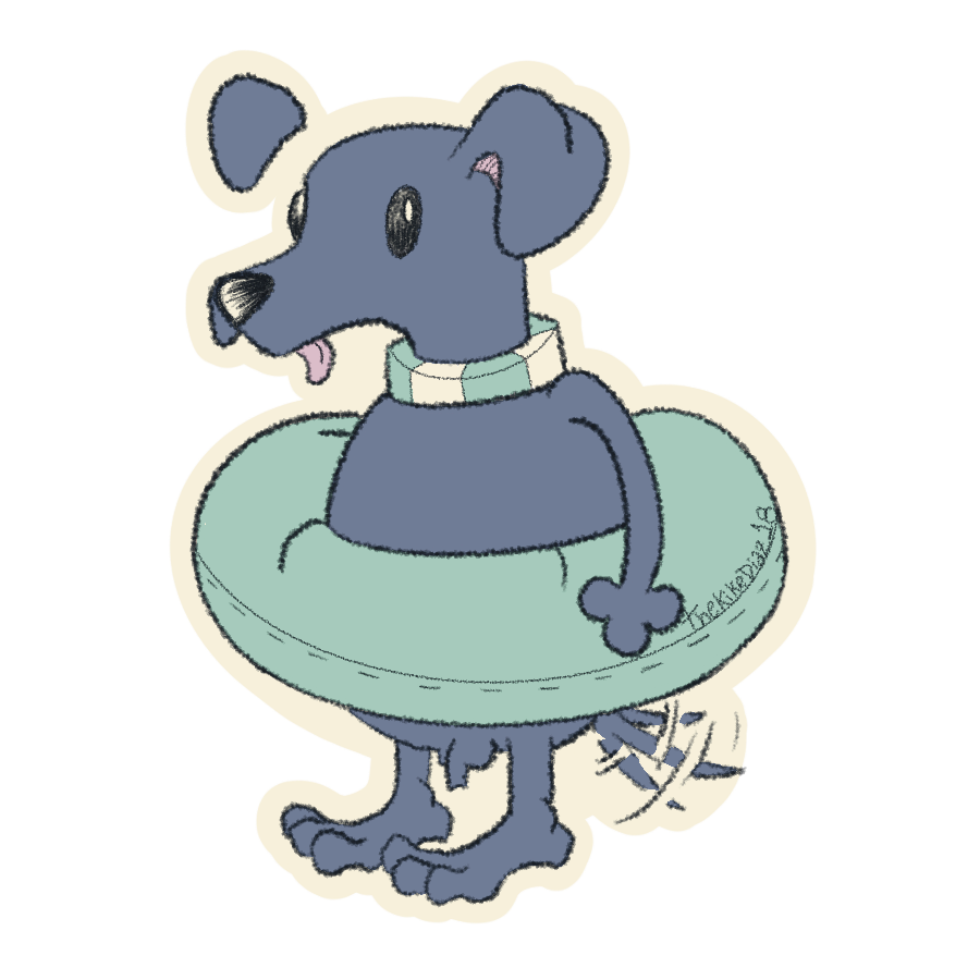 Floatie Bruno sticker